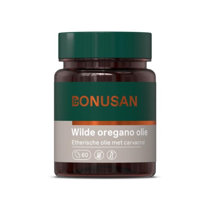 Wilde oregano olie 60 softgels Bonusan