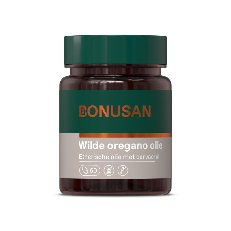 Wilde oregano olie 60 softgels Bonusan