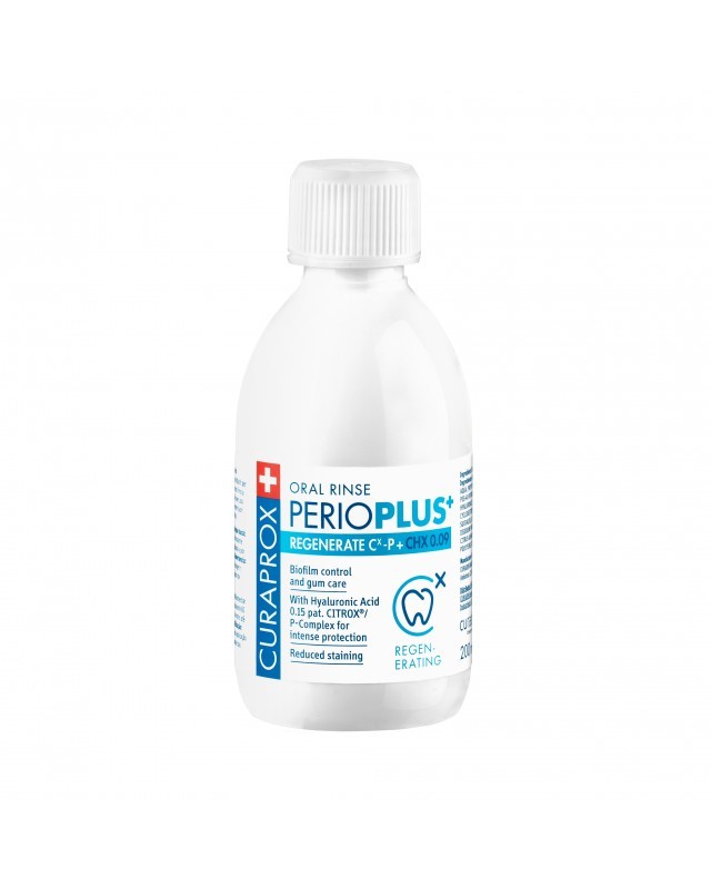 Mondspoeling PERIO PLUS+ Regenerate CHX 0.09% 200 ml Curaprox