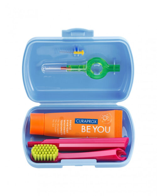 Travelset Blauw 1 stuk Curaprox