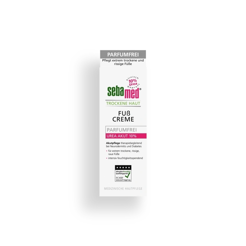 Voetcreme droge huid 10% urea 100 ml Sebamed