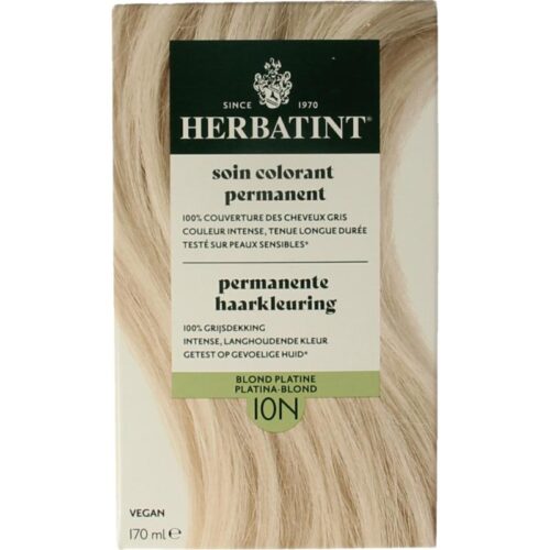 Herbatint 10 N Platina blond haarverf 170 ml