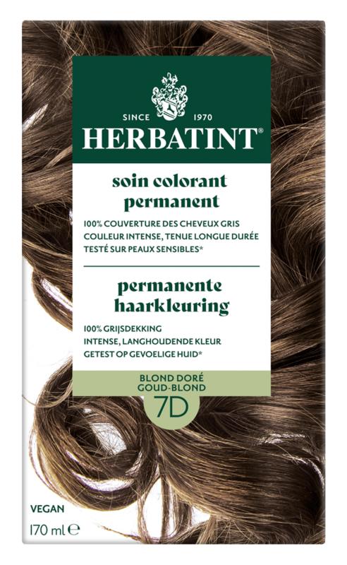 Herbatint 7D Goud blond haarverf 150 ml