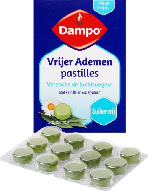 Dampo Adem Vrij 20 pastilles Menthol & Eucalyptusolie